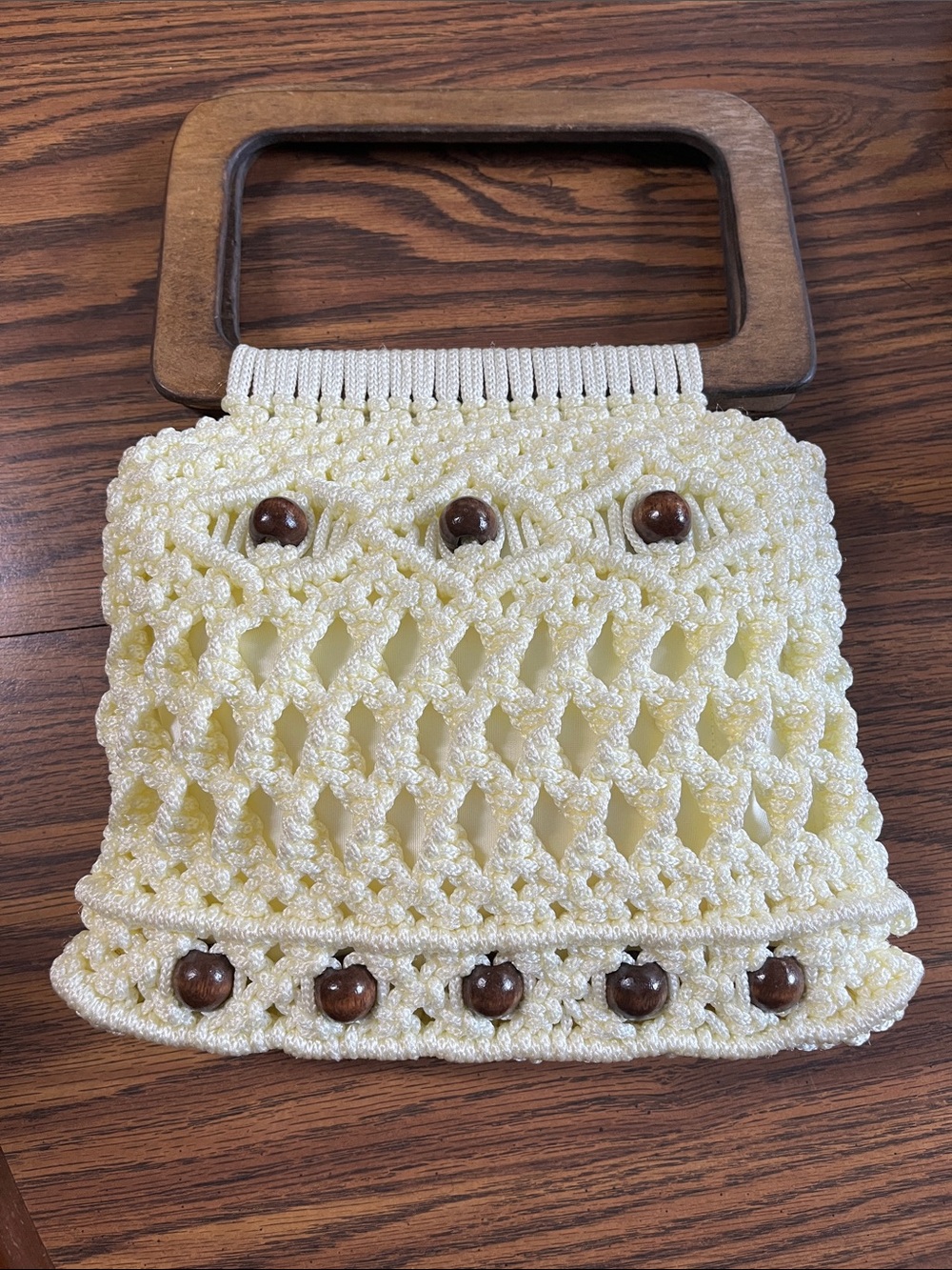 Vintage crocheted purse